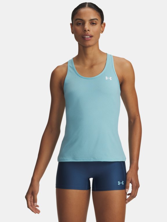Under Armour Tech Mesh Racer Tank Wmn Blue