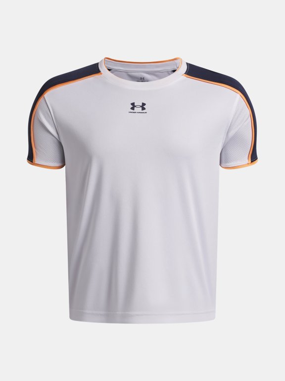 Triko Under Armour Challenger Train SS Jr White