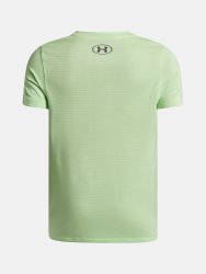 Футболка Under Armour Tech Vent Jcqrd SS Jr gray green