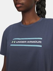 Triko Under Armour Tech Branded Crop SS Wmn Grey