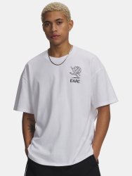 Футболка Under Armour Gfb Earth Hwt SS Man white