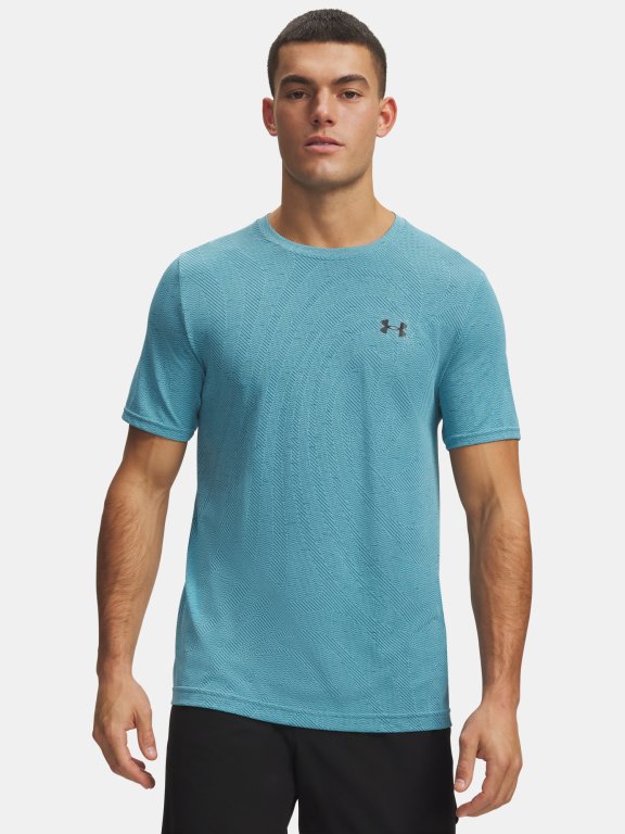 Футболка Under Armour Vanish безшовна новинка SS Чоловіча синя