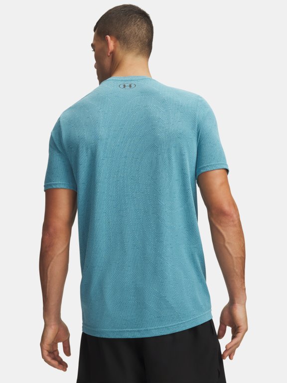 Футболка Under Armour Vanish безшовна новинка SS Чоловіча синя