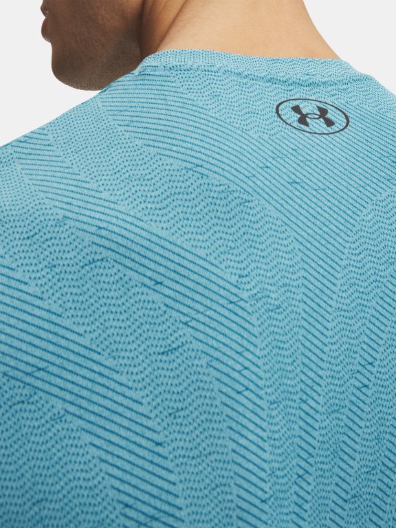 Футболка Under Armour Vanish безшовна новинка SS Чоловіча синя