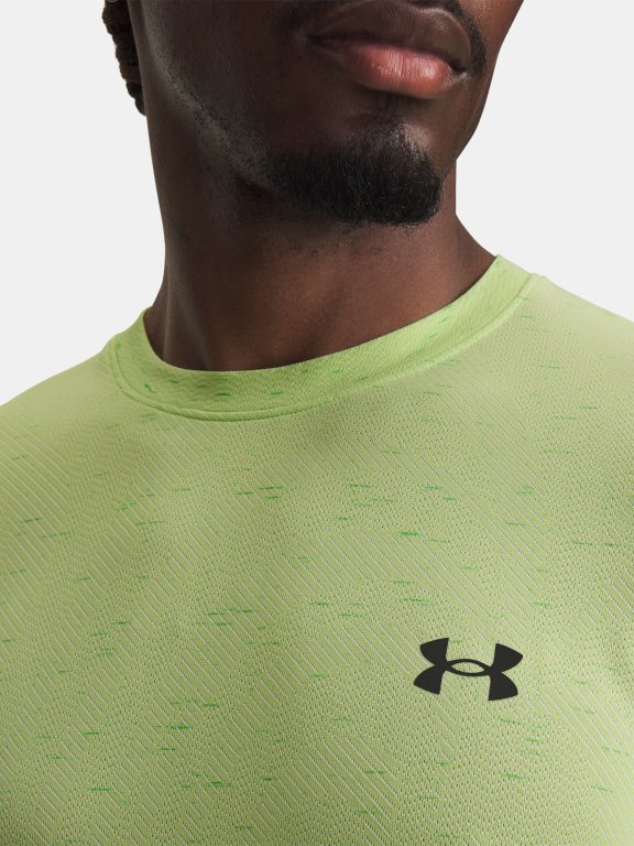 Футболка Under Armour Vanish безшовна новинка SS Чоловіча gray green