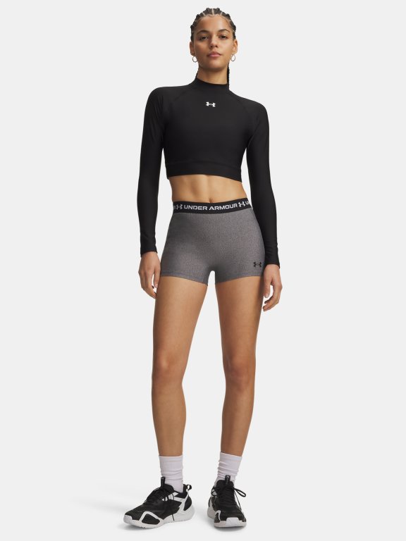 Under Armour HeatGear Shorty Wmn green/grey