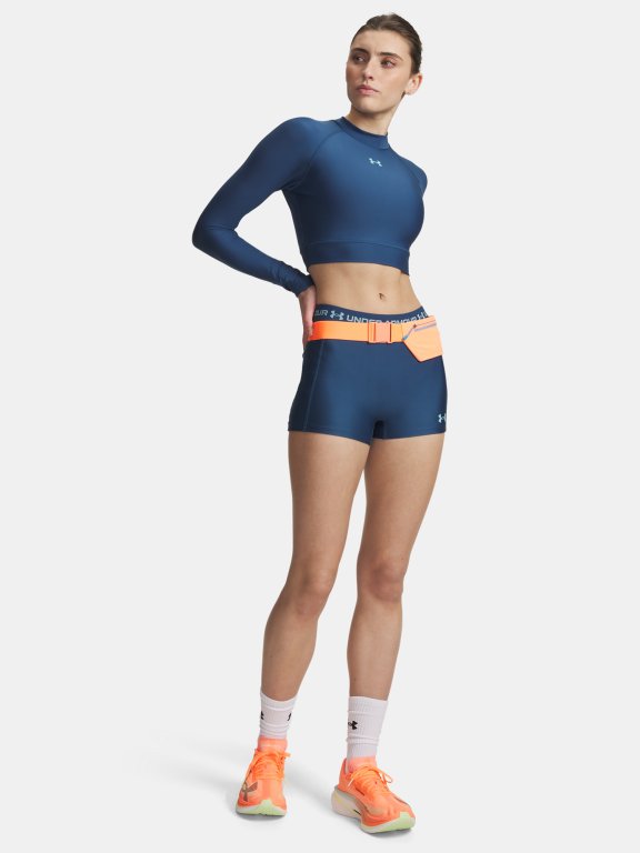 Under Armour HeatGear Shorty Wmn Blue