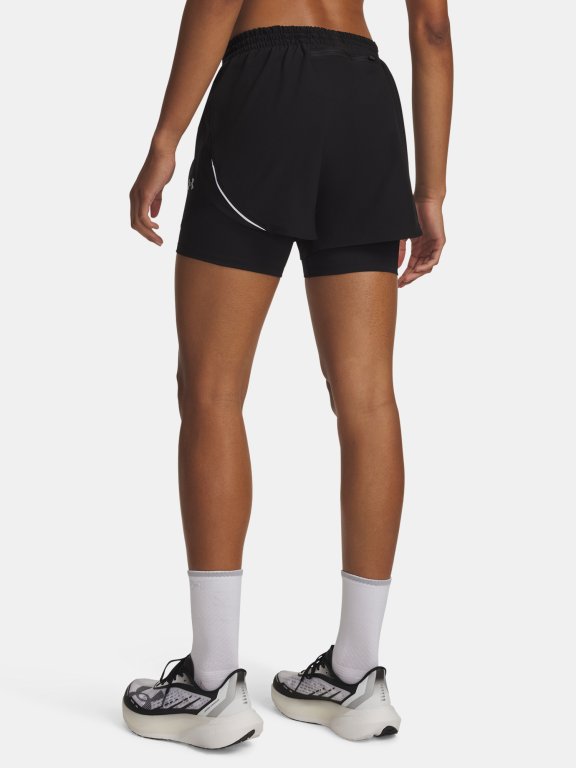 Under Armour Velociti Pro 6in 2n1 Short Wmn black