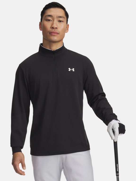 Толстовка Under Armour MatchPlay 1/4 Zip Чоловіча black