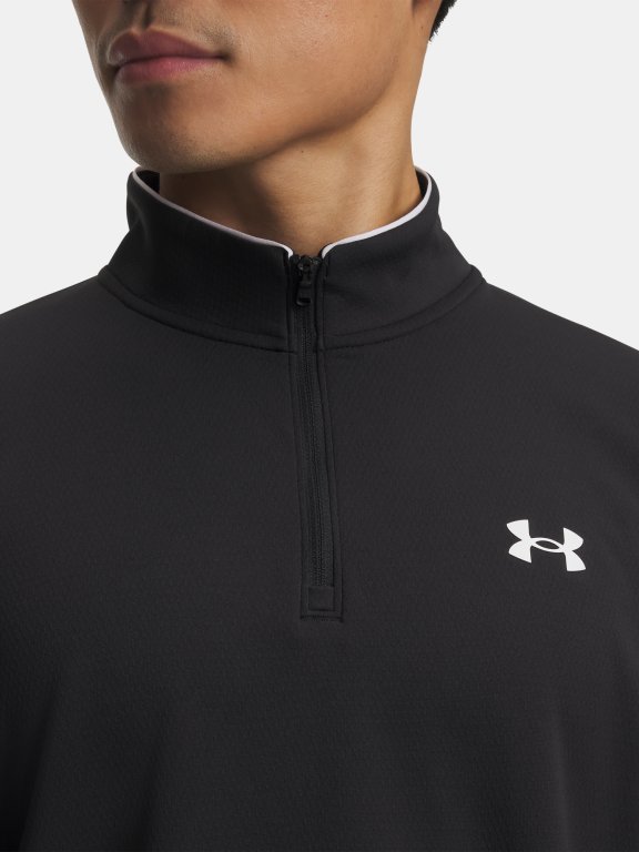 Толстовка Under Armour MatchPlay 1/4 Zip Чоловіча black