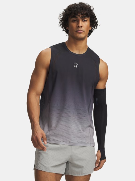 Under Armour Halo Run Tank Man green/grey