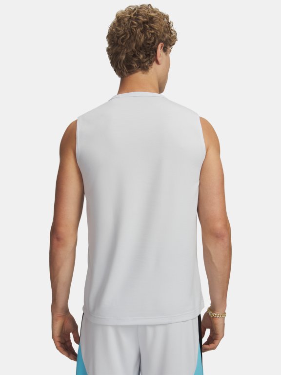 Тренувальні обручі Under Armour Hoops Training Tank Man green/grey