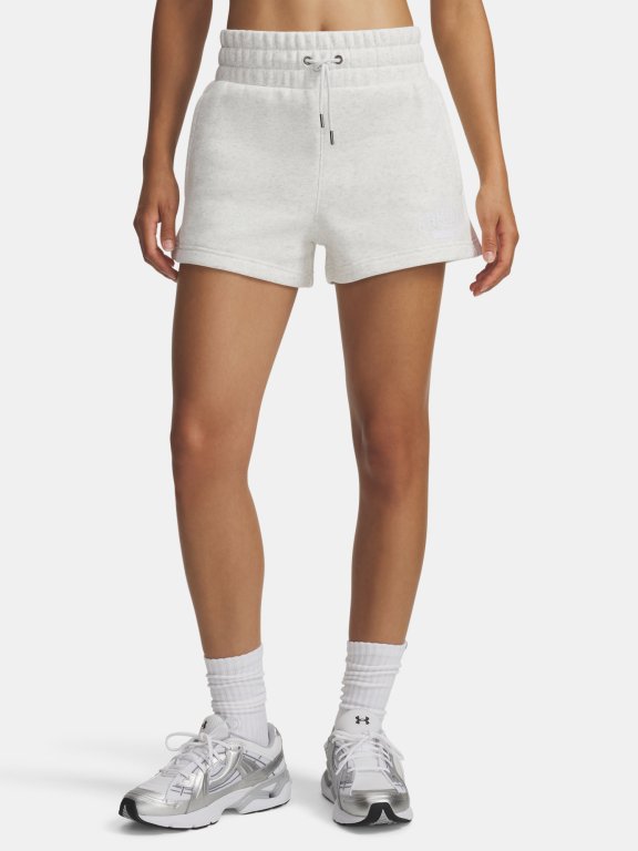 Kraťasy Under Armour Icon Flc Nov Short Wmn Grey