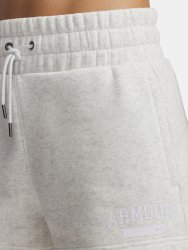 Kraťasy Under Armour Icon Flc Nov Short Wmn Grey
