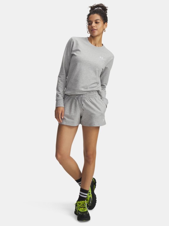 Kraťasy Under Armour Sport Terry Short Wmn Grey