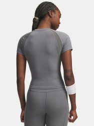 Футболка Under Armour Motion Mesh SS Wmn gray green