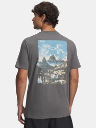 Футболка Under Armour Mountain Photoreal SS Man gray green