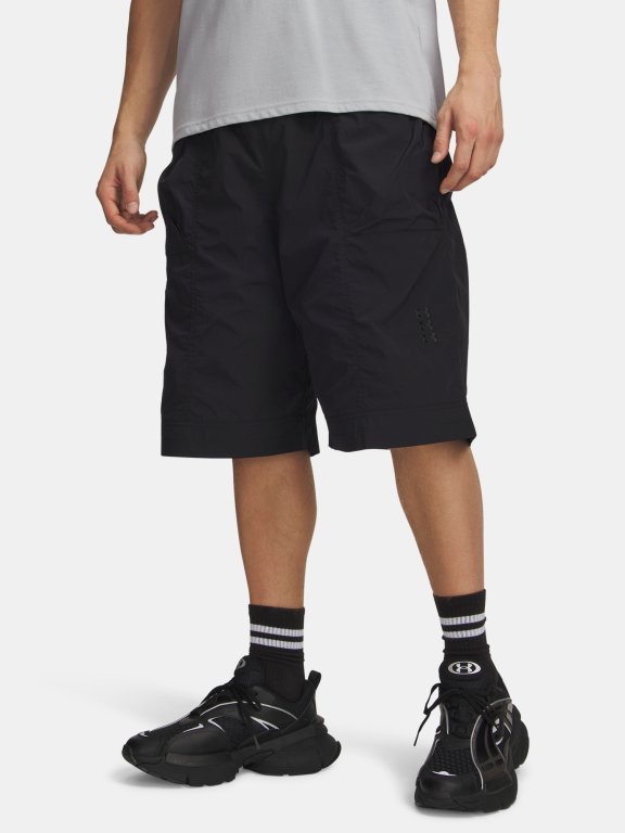 Kraťasy Under Armour Hoops Woven Short Man Black