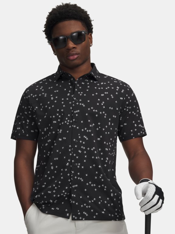 Футболка Under Armour ArmourDry Golf Trip BD Shirt Man black