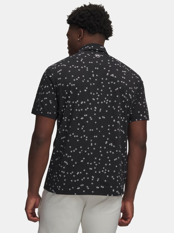 Футболка Under Armour ArmourDry Golf Trip BD Shirt Man black