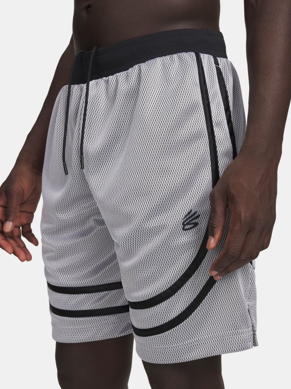 Kraťasy Under Armour Hoops Sig Short Man White