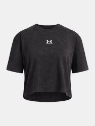 Футболка Under Armour Rival Wash SS Jr black