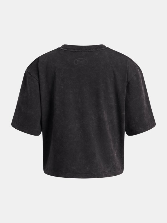 Футболка Under Armour Rival Wash SS Jr black