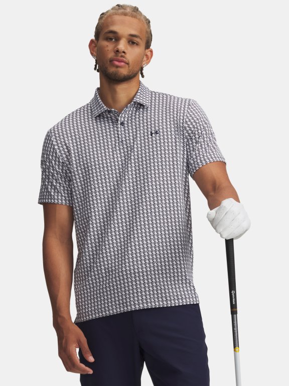 Футболка Under Armour T2G з принтом поло Man Blue