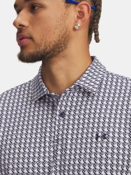 Футболка Under Armour T2G з принтом поло Man Blue