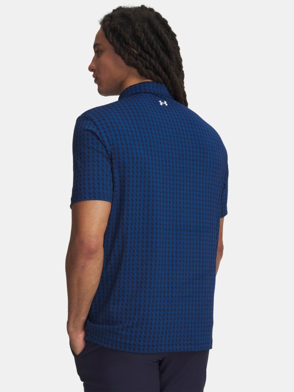 Футболка Under Armour T2G з принтом поло Man Blue