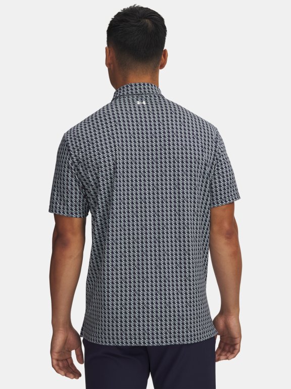 Футболка Under Armour T2G з принтом поло Man Blue