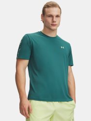 Футболка Under Armour Tech Taping SS Man gray green