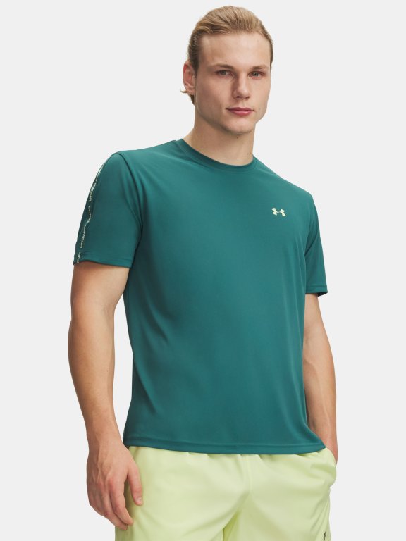 Футболка Under Armour Tech Taping SS Man gray green
