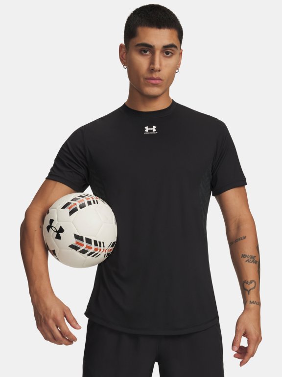Triko Under Armour Challenger Pro Prnt SS Man Black
