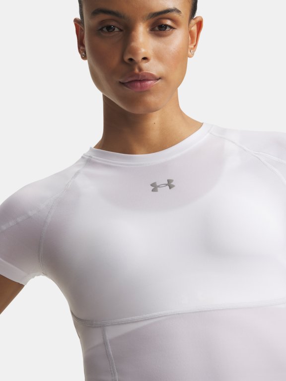 Футболка Under Armour HeatGear Elite SS Wmn white