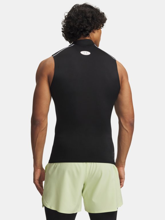 Майка Under Armour HG Elite без рукавів Mock Man black