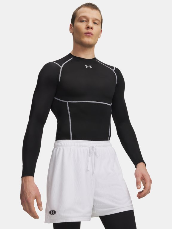 Футболка Under Armour HG Elite Comp LS Man black