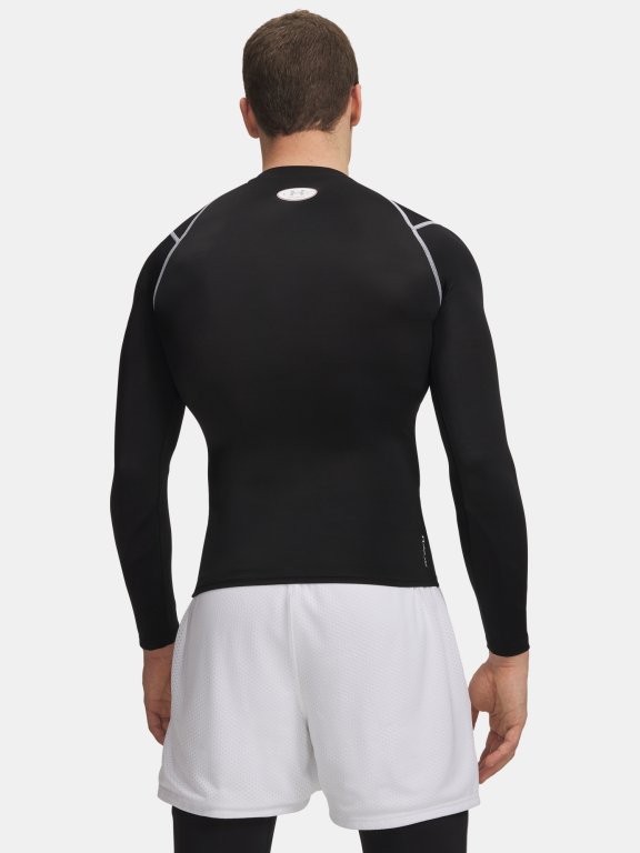Футболка Under Armour HG Elite Comp LS Man black