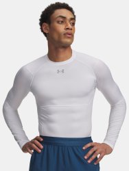Футболка Under Armour HG Elite Comp LS Чоловіча біла