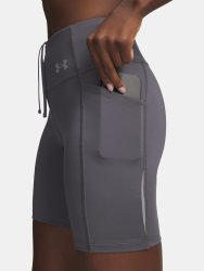 Under Armour Velociti 6in Fitted Short Wmn green/grey