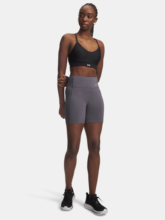 Under Armour Velociti 6in Fitted Short Wmn green/grey