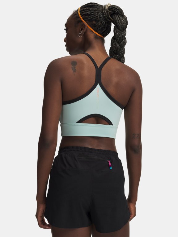 Under Armour Velociti Elite Crop Tank Wmn gray green