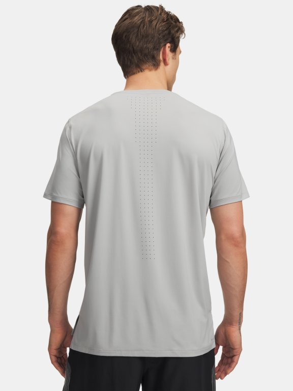 Футболка Under Armour Velociti Pro з коротким рукавом чоловіча зелена/сіра