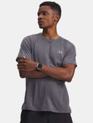 Футболка Under Armour Velociti Reflct SS Чоловіча зелена/сіра