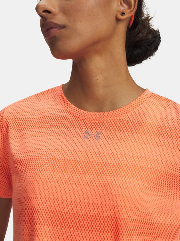 Under Armour Velociti Shortsleeve Wmn Orange