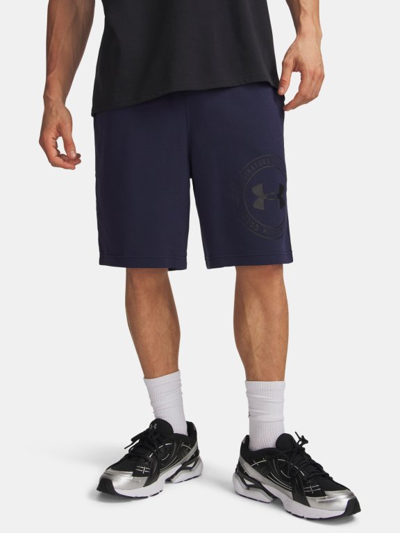 Kraťasy Under Armour Rival LW Graphic Shorts Man Blue