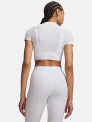 Футболка Under Armour HeatGear Elite Crop Mck SS Wmn white