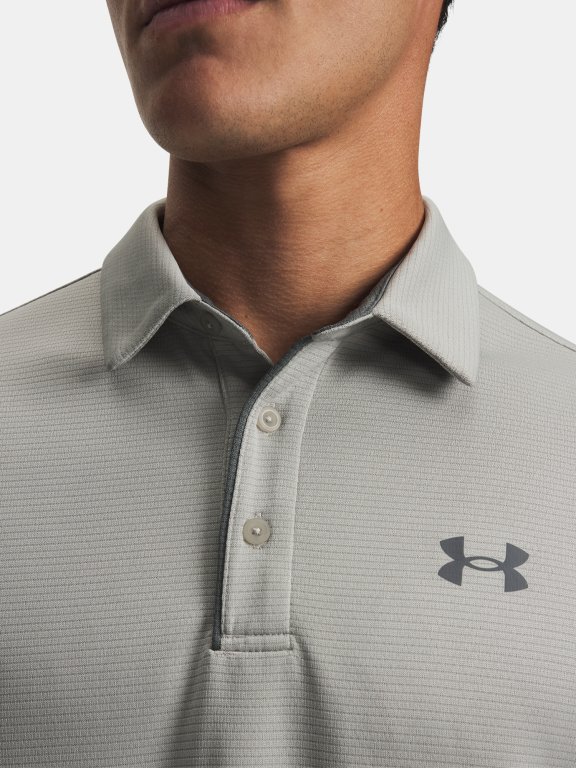 Футболка Under Armour Tech Polo Man green/grey