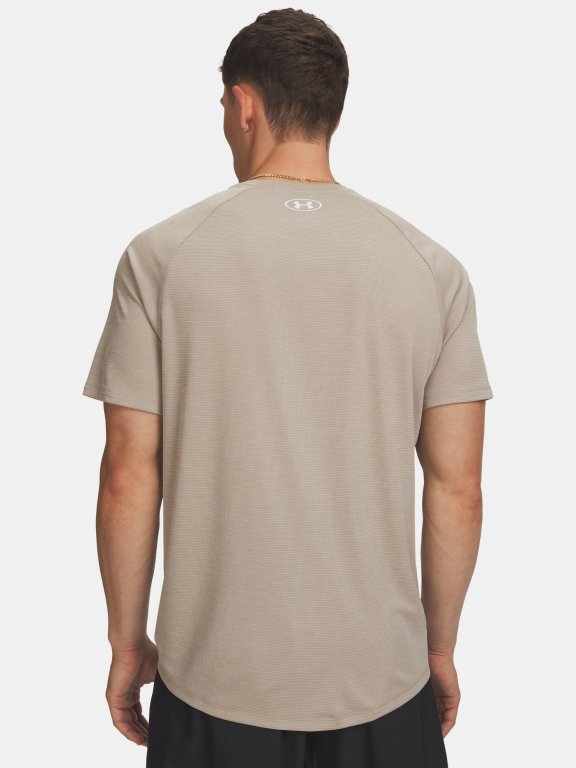 Футболка Under Armour Tech Textured SS Man Brown