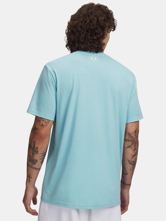 Футболка Under Armour Sportstyle Lc SS Man Blue